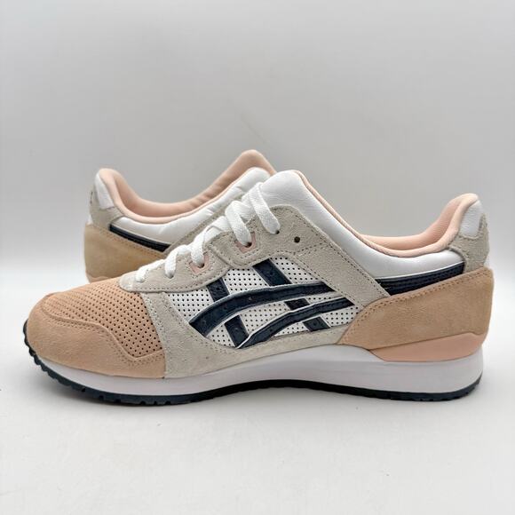 ASICS Mens Gel-Lyte lll OG Sneakers US 10 EU 44 Pink Blue Suede Athletic GUC main image 6
